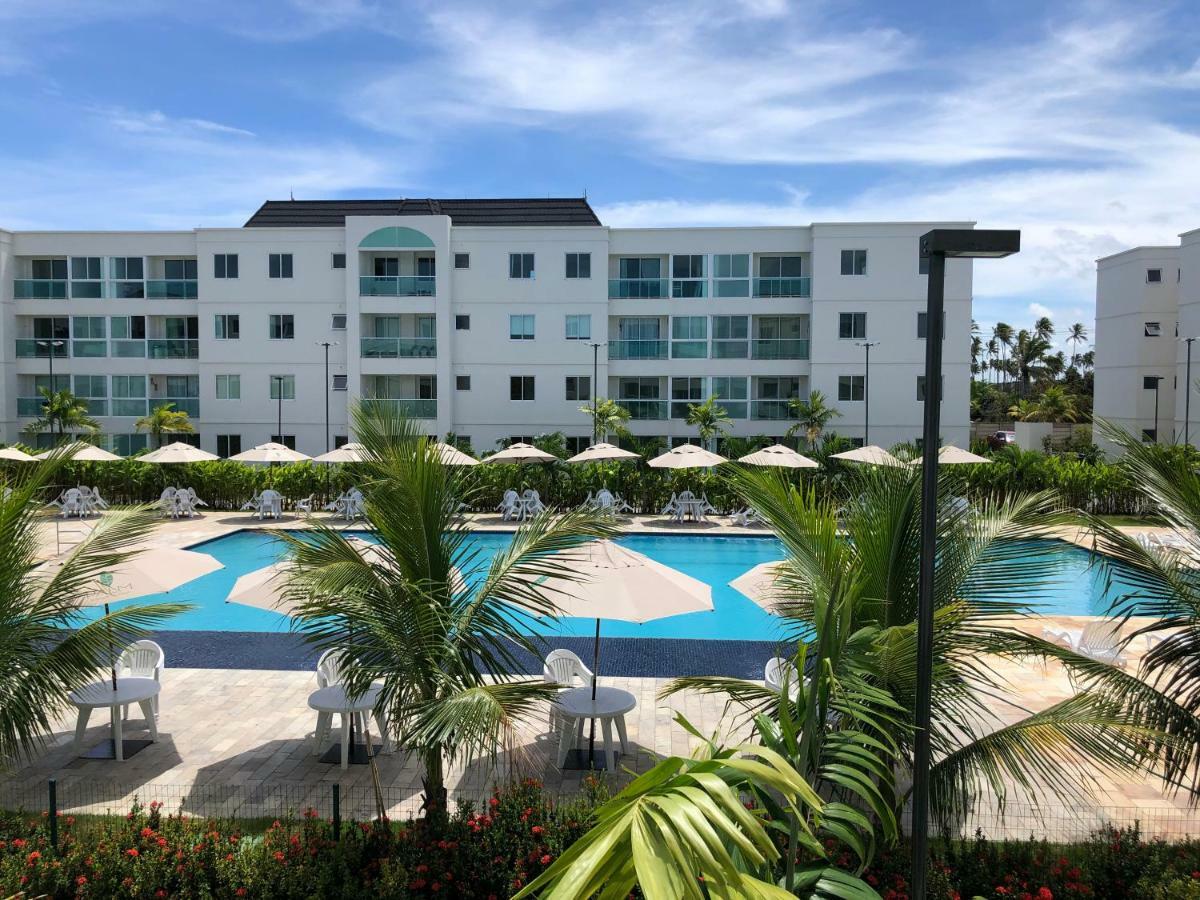Flat Excelente Em Porto De Galinhas Palm Village Acqua Frente Para As Piscinas Экстерьер фото